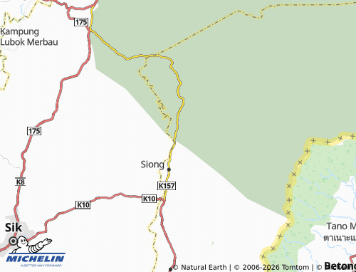 Mapa MICHELIN Kampung Batu Lapan - ViaMichelin
