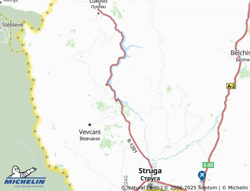 MICHELIN Tashmarunishta map - ViaMichelin