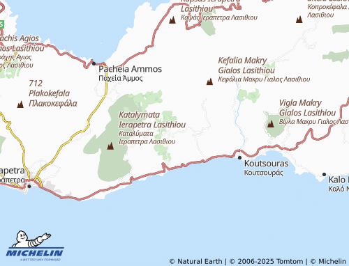 MICHELIN Schinokapsala map - ViaMichelin