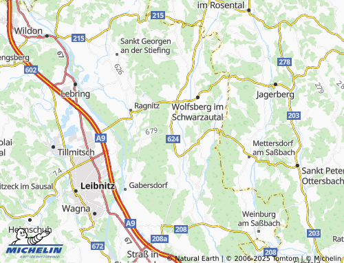 MICHELIN Techensdorf map - ViaMichelin