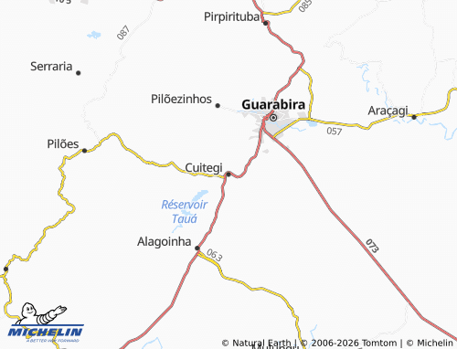 Mappa MICHELIN Cuitegi - ViaMichelin