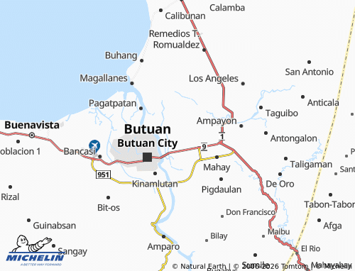 MICHELIN Baan Riverside Poblacio map - ViaMichelin