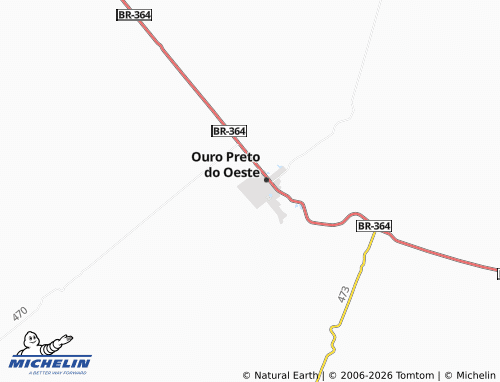 Mapa MICHELIN Nova Ouro Preto - ViaMichelin