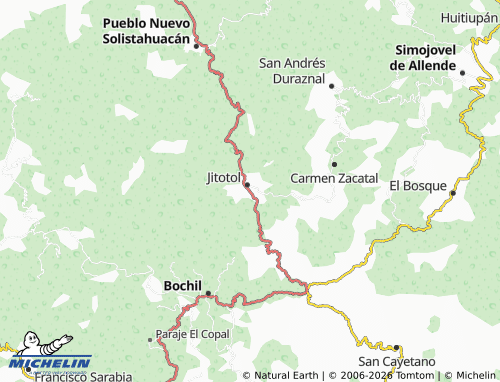 Mapa MICHELIN La Inmaculada - ViaMichelin
