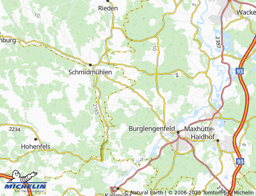 MICHELIN Hub map - ViaMichelin