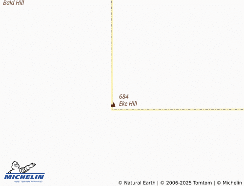 MICHELIN North Hills map - ViaMichelin