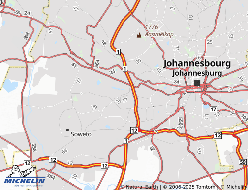 MICHELIN Stormill Outlying map - ViaMichelin
