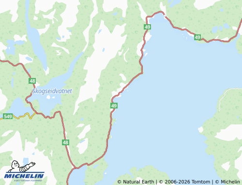 MICHELIN-Landkarte Omastranda - ViaMichelin