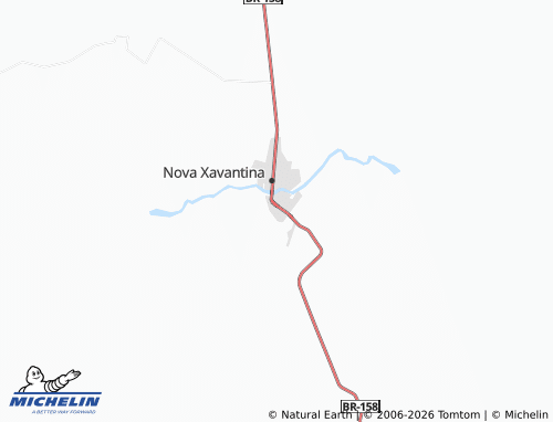 MICHELIN Barro Vermelho map - ViaMichelin