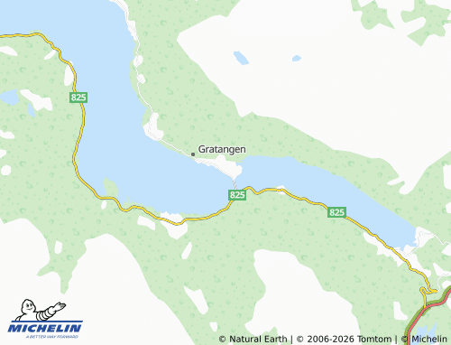 MICHELIN Årstein map - ViaMichelin