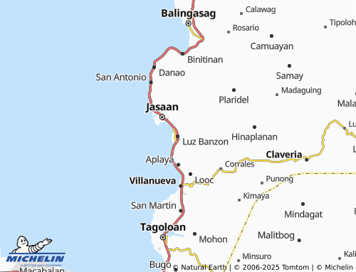 MICHELIN Luz Banzon map - ViaMichelin