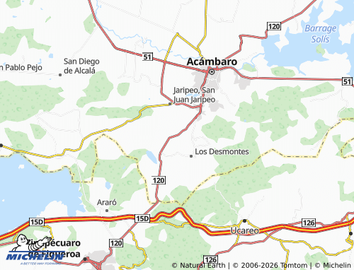 Mapa MICHELIN El Moral - ViaMichelin