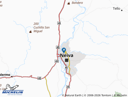 Carte MICHELIN Mira Río - ViaMichelin