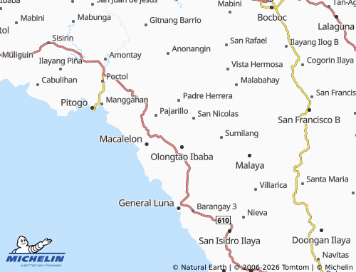 MICHELIN San Isidro map - ViaMichelin