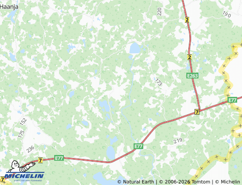 MICHELIN-Landkarte Põnni - ViaMichelin