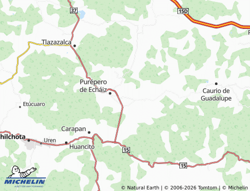 Mappa MICHELIN Los Tejocotes - ViaMichelin