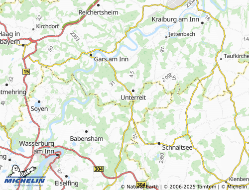 MICHELIN Oberreith map - ViaMichelin
