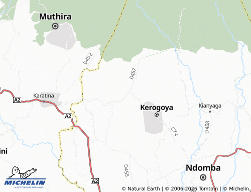 Mapa MICHELIN Kariko - ViaMichelin