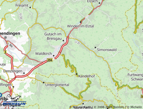 Mapa MICHELIN Obertal - ViaMichelin