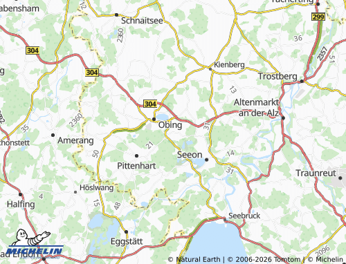 Mapa MICHELIN Großbergham - ViaMichelin