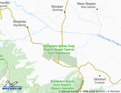 MICHELIN Anthi map - ViaMichelin