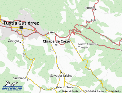 Mapa MICHELIN Ampliación Benito Juárez - ViaMichelin
