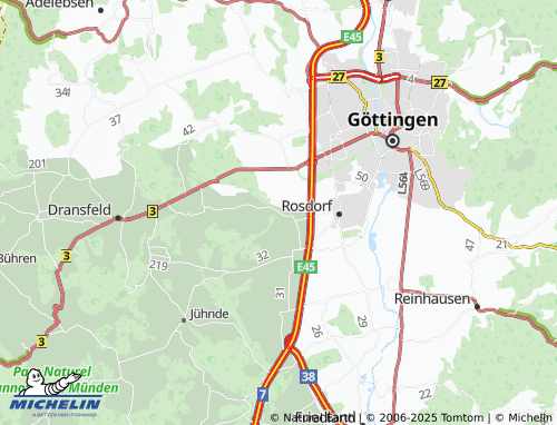 Mapa MICHELIN Olenhusen - ViaMichelin