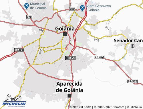 Mapa MICHELIN Conjunto Anhanguera - ViaMichelin