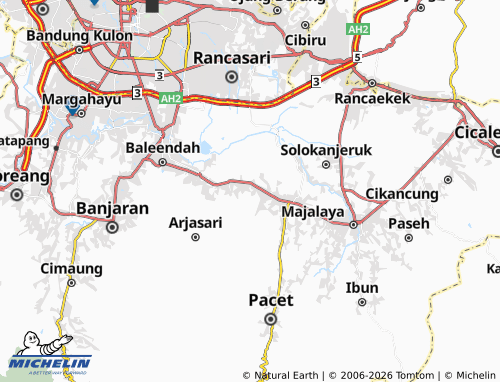 MICHELIN Ciheulang map - ViaMichelin