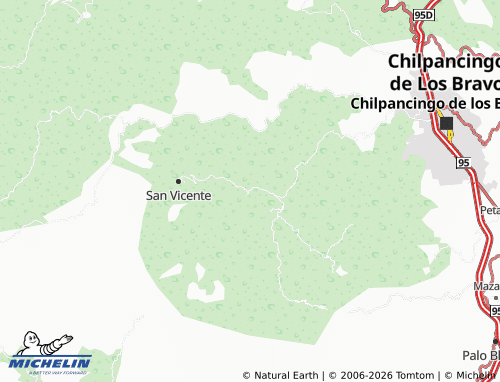 Mapa MICHELIN Coapango - ViaMichelin