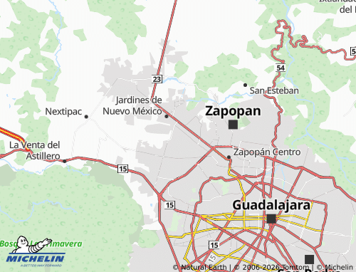 Mappa MICHELIN Los Mandarinos - ViaMichelin