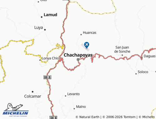 MICHELIN-Landkarte Chachapoyas - ViaMichelin