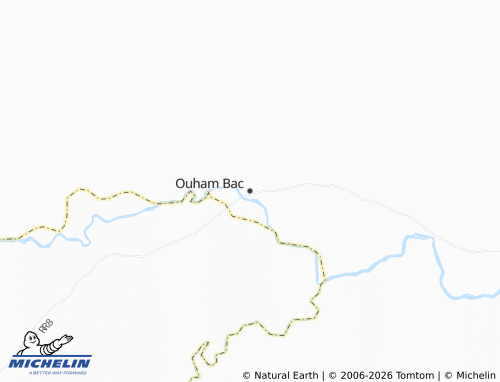 Mappa MICHELIN Ouham Bac - ViaMichelin