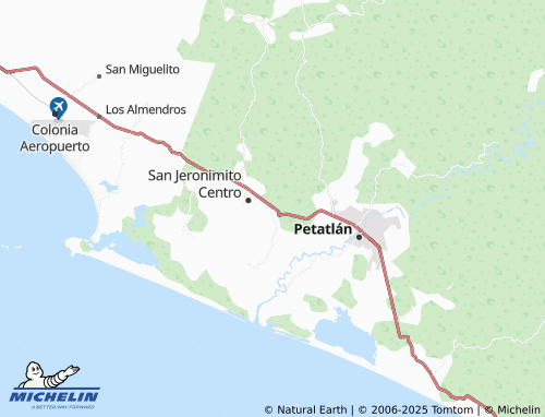 Carte MICHELIN Las Palmas, Palos Blancos - ViaMichelin