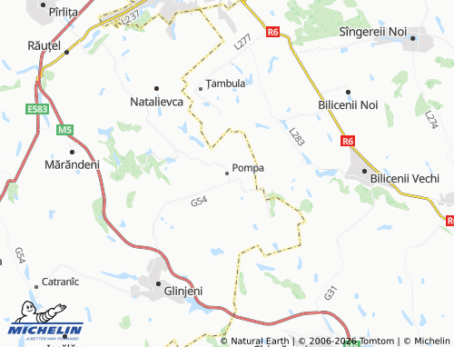 MICHELIN Pompa map - ViaMichelin