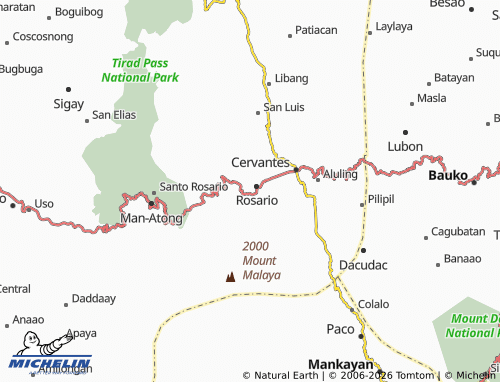 MICHELIN Malaya map - ViaMichelin