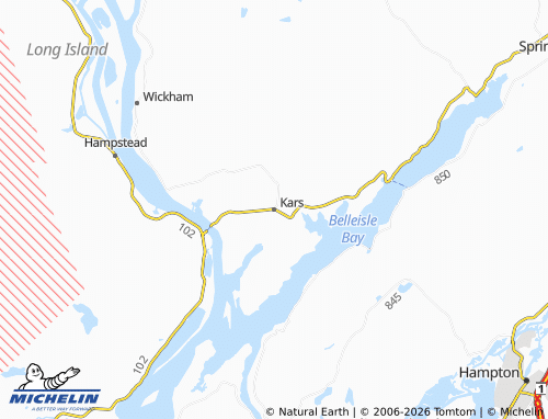 MICHELIN Kars map - ViaMichelin