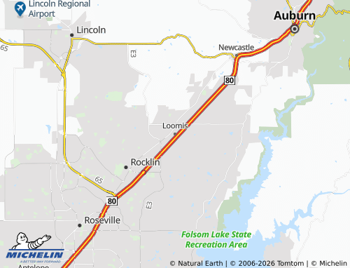 Mappa MICHELIN Loomis - ViaMichelin