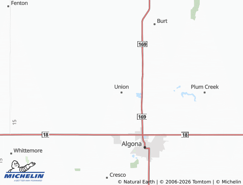 Mappa MICHELIN Union - ViaMichelin