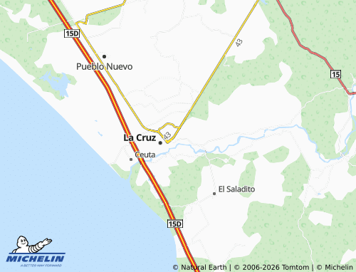 MICHELIN Colinas del Río map - ViaMichelin