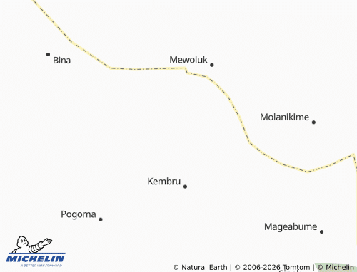 MICHELIN Aguit map - ViaMichelin