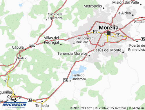Mappa MICHELIN La Mintzita - ViaMichelin