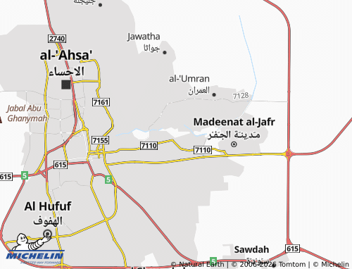 MICHELIN-Landkarte Badr - ViaMichelin