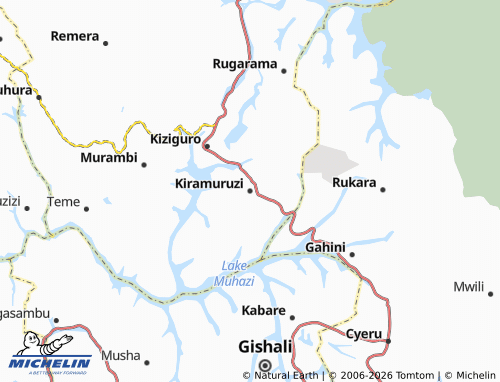 MICHELIN-Landkarte Kiramuruzi - ViaMichelin