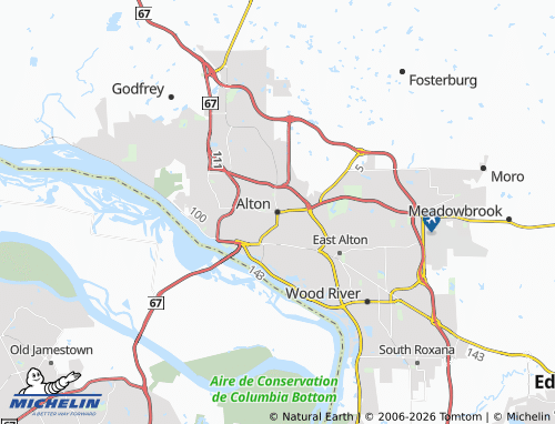Mapa MICHELIN Alton - ViaMichelin