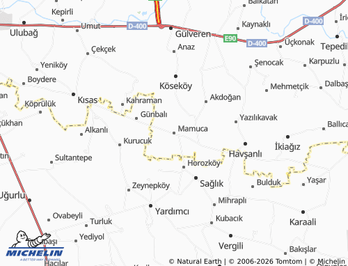 MICHELIN Mamuca map - ViaMichelin