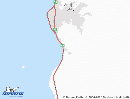 Mappa MICHELIN al-Naseem - ViaMichelin