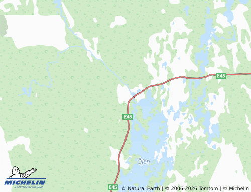 MICHELIN-Landkarte Öje - ViaMichelin
