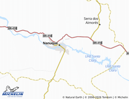 Mapa MICHELIN Cruzeiro - ViaMichelin