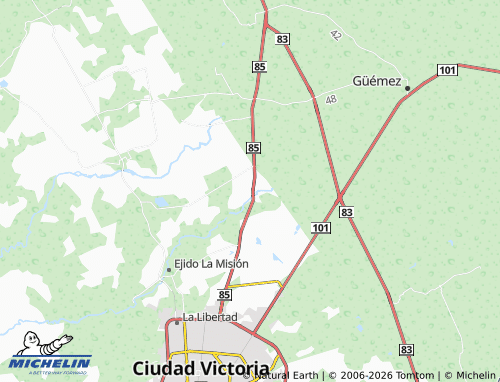 Mappa MICHELIN Tierra Nueva - ViaMichelin